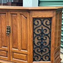 Silvertone Credenza (listing coming soon)