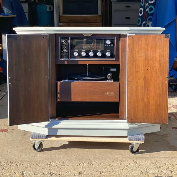 Sear's Silvertone Credenza