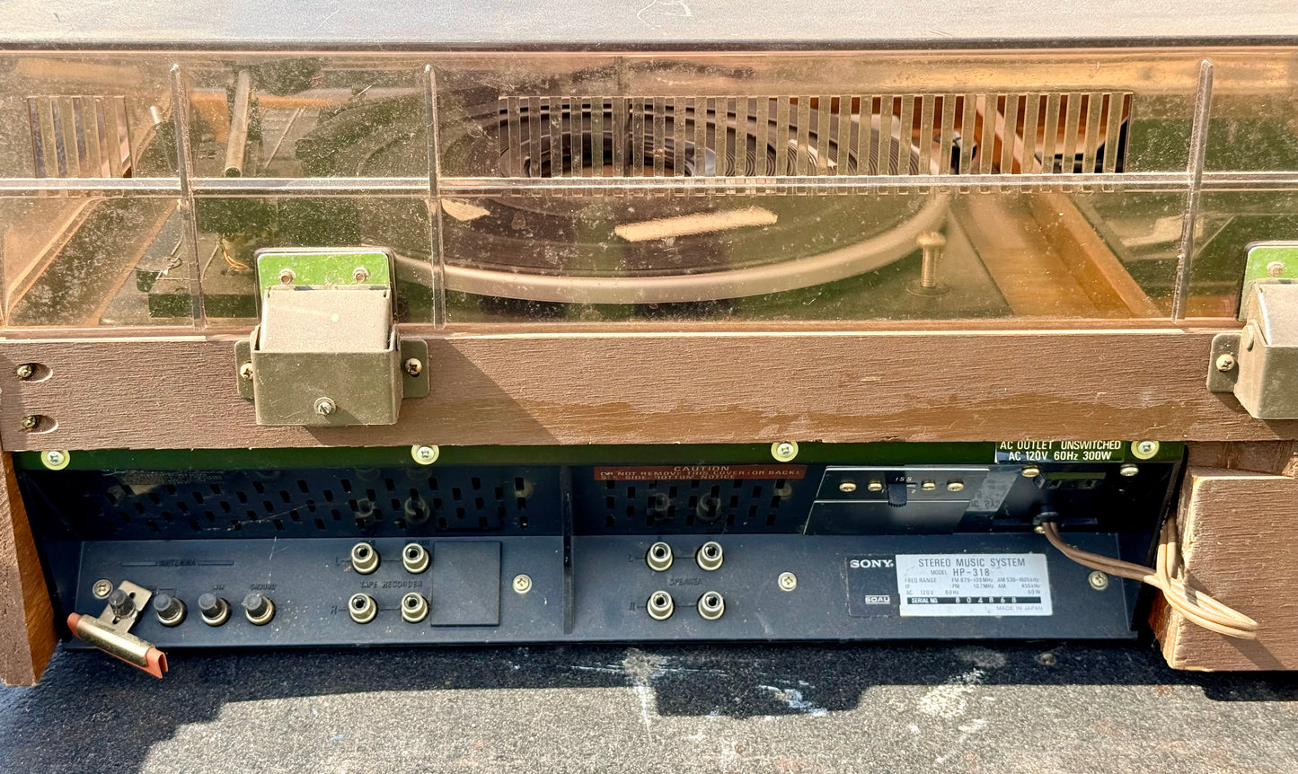 Sony Music Stereo System HP-318